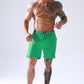 Men's Solid Color Plus Size Zipper Pocket Sports Casual Shorts